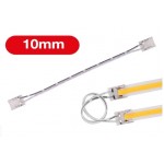 Conector doble empalme rápido con Cable tira Led 10mm (COB) Monocolor